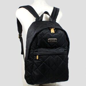 MARC BY MARC JACOBS CROSBY QUILT NYLON BACKPACK BLACK